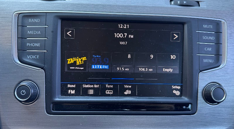 Infotainment Dash Screen 15-17 VW Golf e-Golf Sportwagen GTI MK7 - 3G0 919 605 H