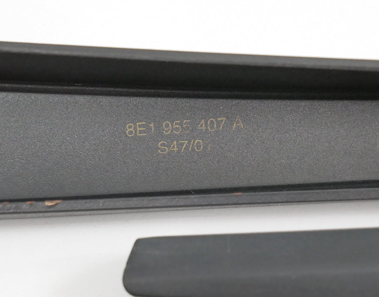 Pair Windshield Wiper Arms 02-08 Audi A4 S4 B6 B7 Genuine 8E1 955 407 A / 408 A
