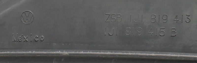 Windshield Tray Cowl Rain Tray VW 99-05 Jetta Golf GTI MK4 - OEM - 1J1 819 415 B