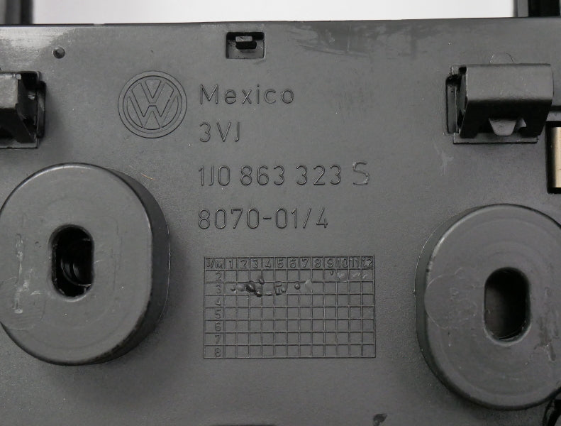 Center Console w/ Cup Holders 99-05 VW Jetta Golf MK4 . Genuine . 1J0 863 323 S