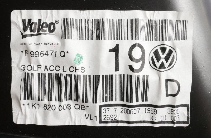 Auto Heaterbox 05-10 VW Jetta GTI R32 Mk5 AC Heater A/C Hvac Box 1K1 820 003 QB