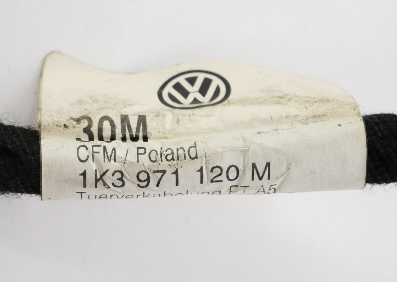 LH Front Door Wiring Harness 05-09 VW Rabbit GTI R32 MK5 2DR - 1K3 971 120 M