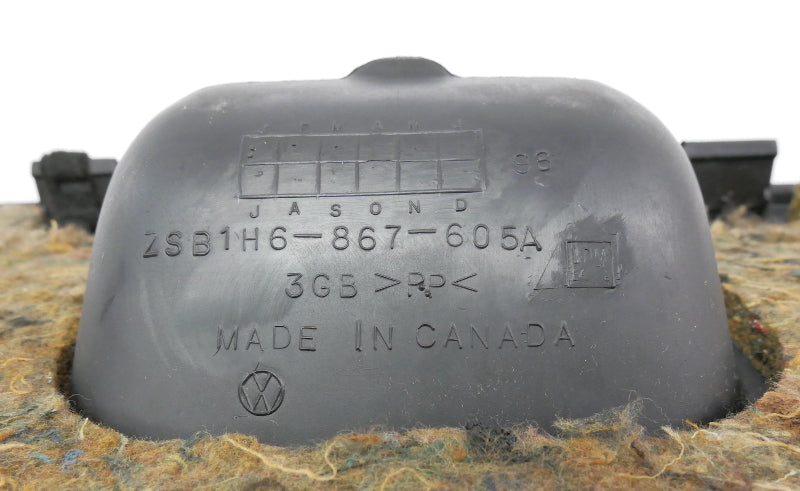 Trunk Hatch Trim Panel 95-02 VW Cabrio 93-99 Golf GTI MK3 ~ 1H6 867 605 A