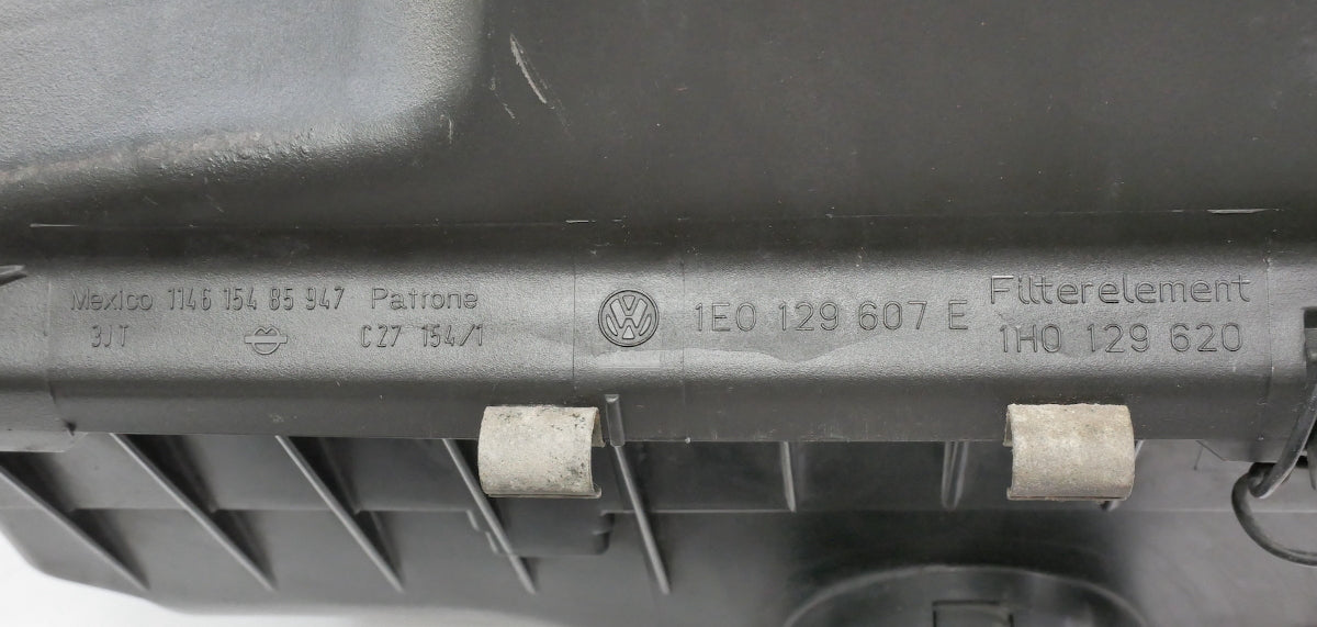 Air Box Filter Cleaner 93-99 VW Jetta Golf Cabrio MK3 2.0 ABA - 1E0 129 607 E