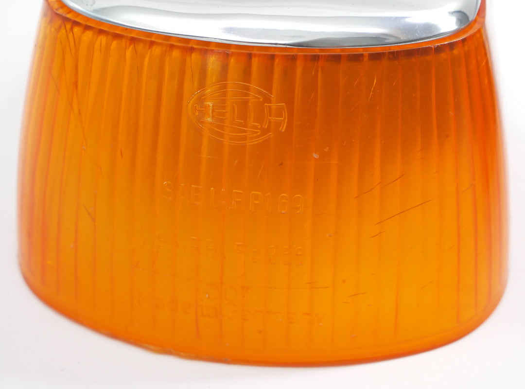 Fender Signal Light Lens Set 70-79 VW Super & Beetle Bug Aircooled Genuine Hella