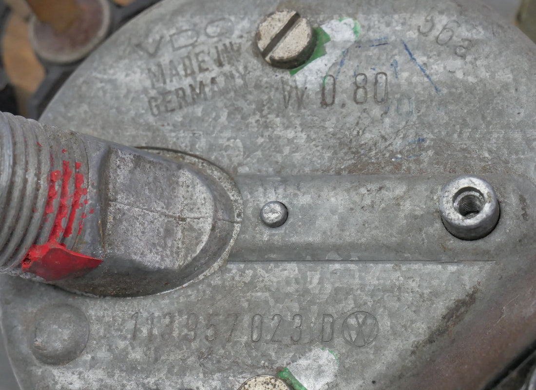 70-71 VW Beetle Bug Speedometer Gauge Cluster Vintage Aircooled 113 957 023 D