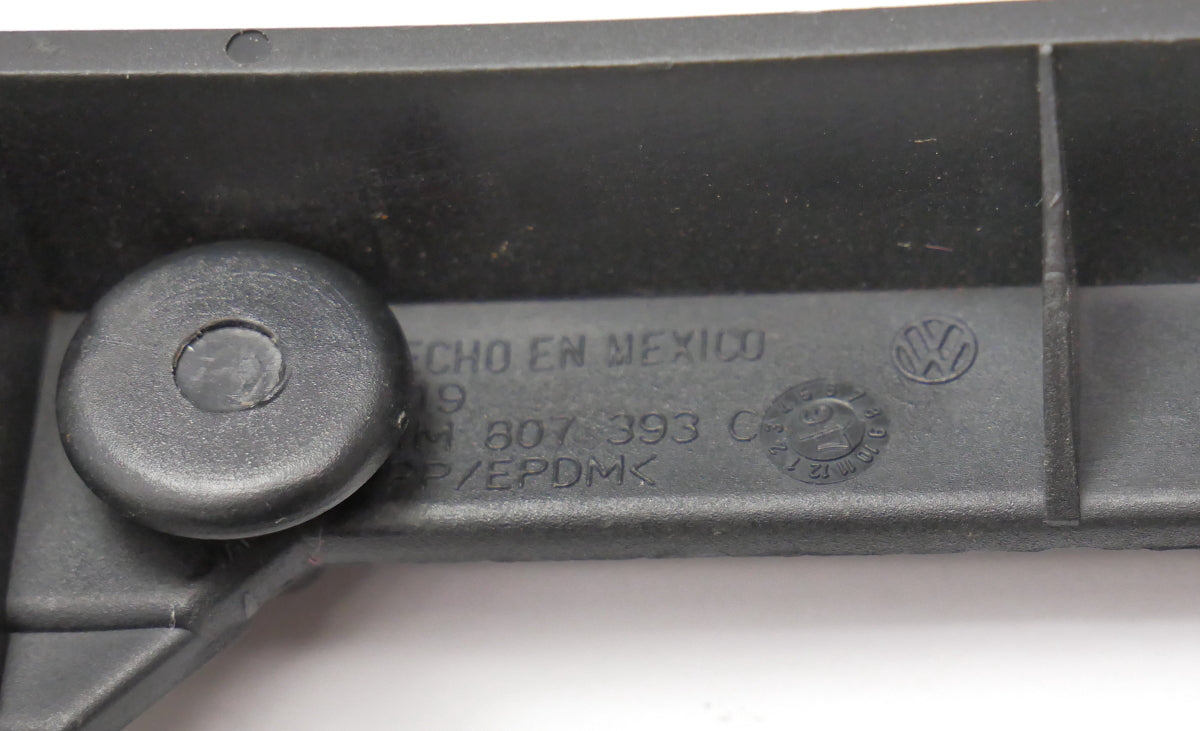 LH Rear Bumper Mount Bracket 93-99 VW Golf GTI Cabrio MK3 - OEM - 1HM 807 393 C