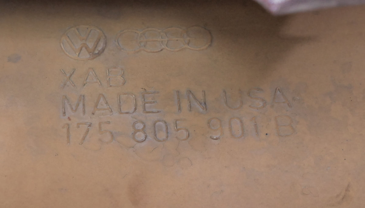 Genuine Front Lip Spoiler Valance 83-84 VW Rabbit GTI MK1 LE3C Red 175 805 901 B