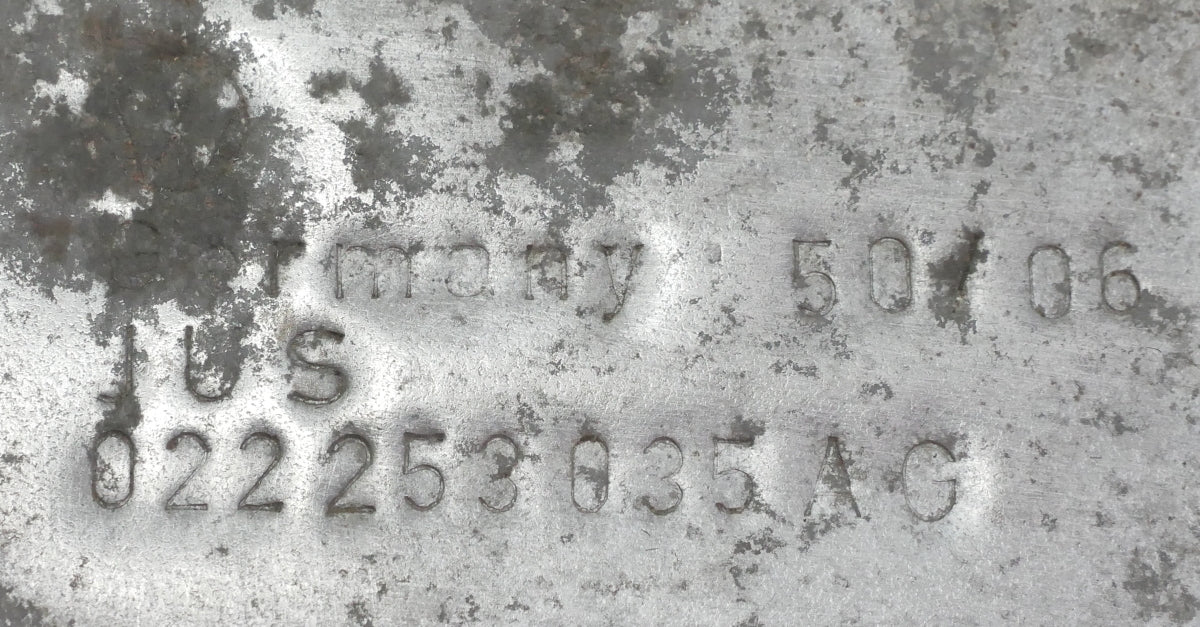 Exhaust Heat Shield 2008 VW Eos R32 MK5 Audi TT 3.2 VR6 Genuine - 022 253 035 AG