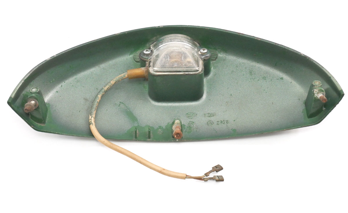 Hella License Plate Light Cover Housing 67-77 VW Beetle Bug Aircooled - Genuine