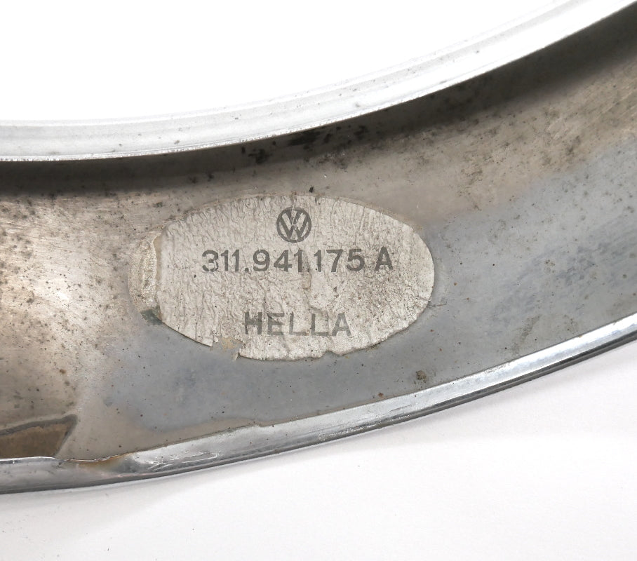 Hella Headlight Trim Ring Set 67-79 VW Beetle Bug Bus Type3 Thing ~ Aircooled ~