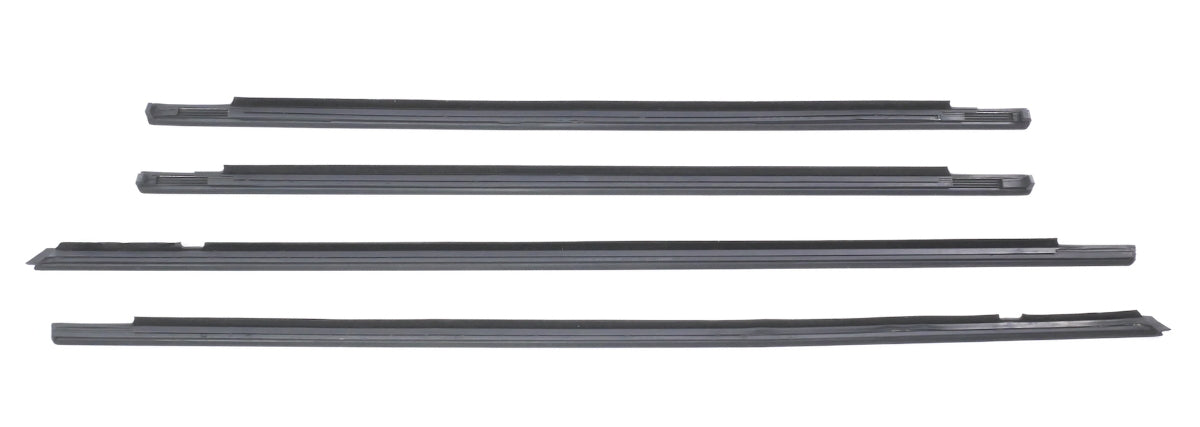 Exterior Door Window Seal Scraper Trim Molding Set 98-01 VW Passat B5 B5.5 - OEM