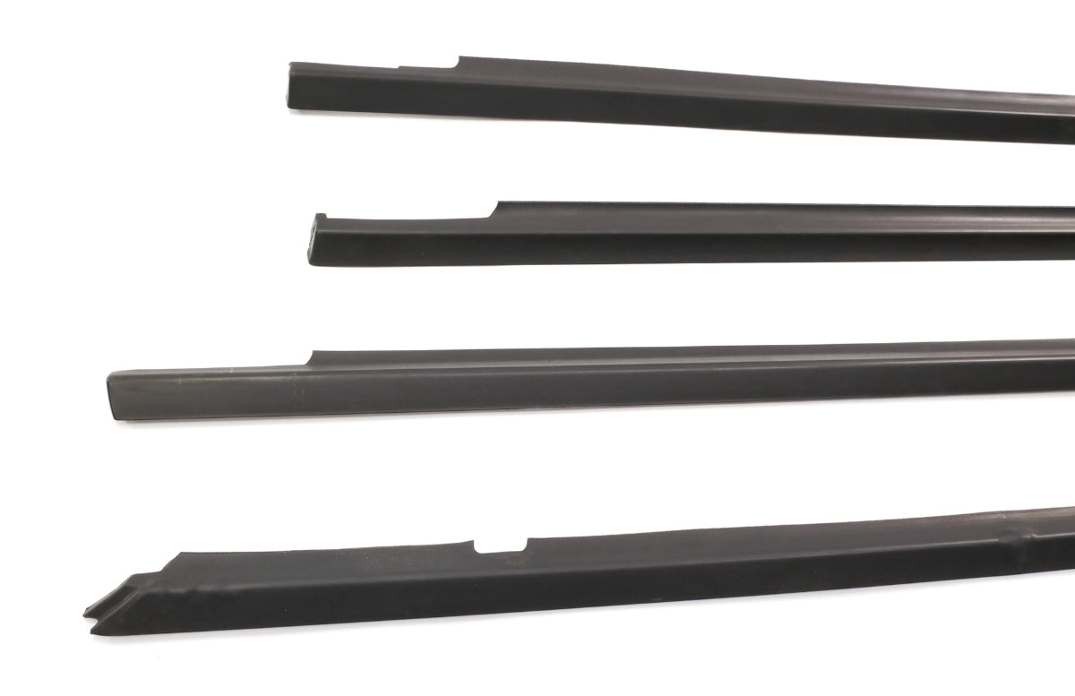 Exterior Door Window Seal Scraper Trim Molding Set 98-01 VW Passat B5 B5.5 - OEM