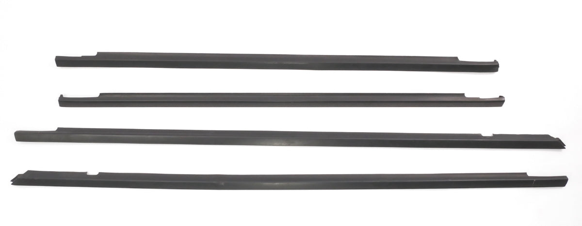 Exterior Door Window Seal Scraper Trim Molding Set 98-01 VW Passat B5 B5.5 - OEM