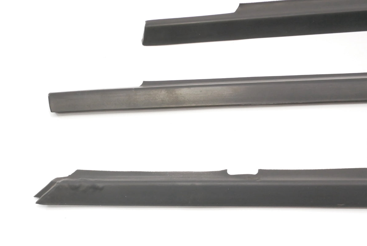 Exterior Door Window Seal Scraper Trim Molding Set 98-01 VW Passat B5 B5.5 - OEM