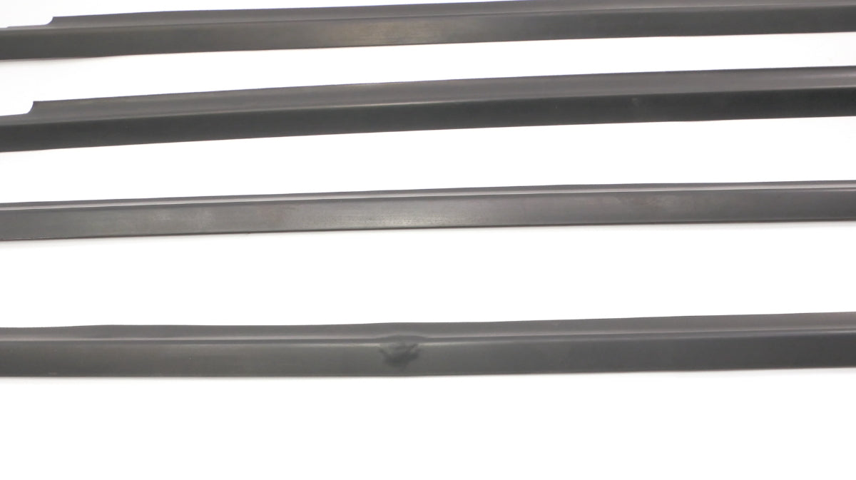 Exterior Door Window Seal Scraper Trim Molding Set 98-01 VW Passat B5 B5.5 - OEM
