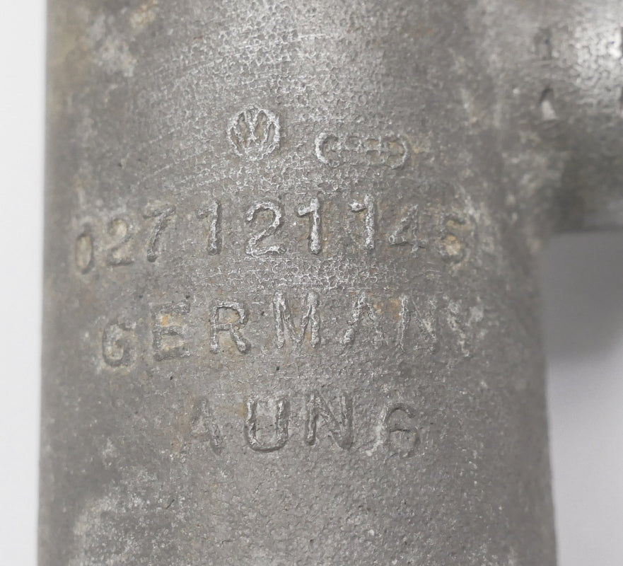 Coolant Flange 90-93 VW Passat B3 Jetta GLI GTI MK2 9A 16v - OEM - 027 121 145 A