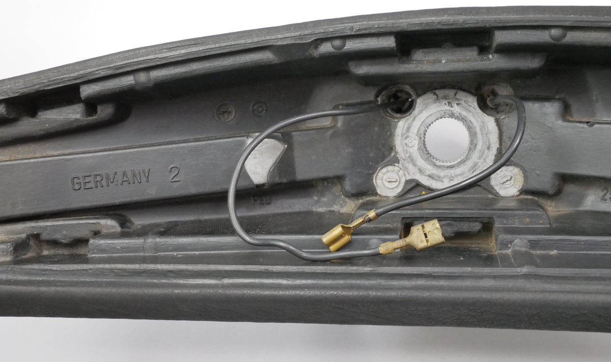 Steering Wheel 80-91 VW Vanagon T3 Stock Factory OE Black W/ Horn Pad - Genuine