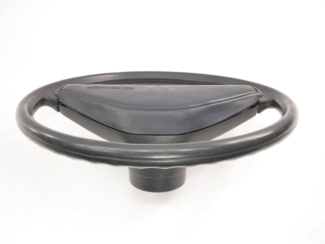 Steering Wheel 81-84 VW Rabbit & Pickup Jetta MK1 A1 Blue - Genuine