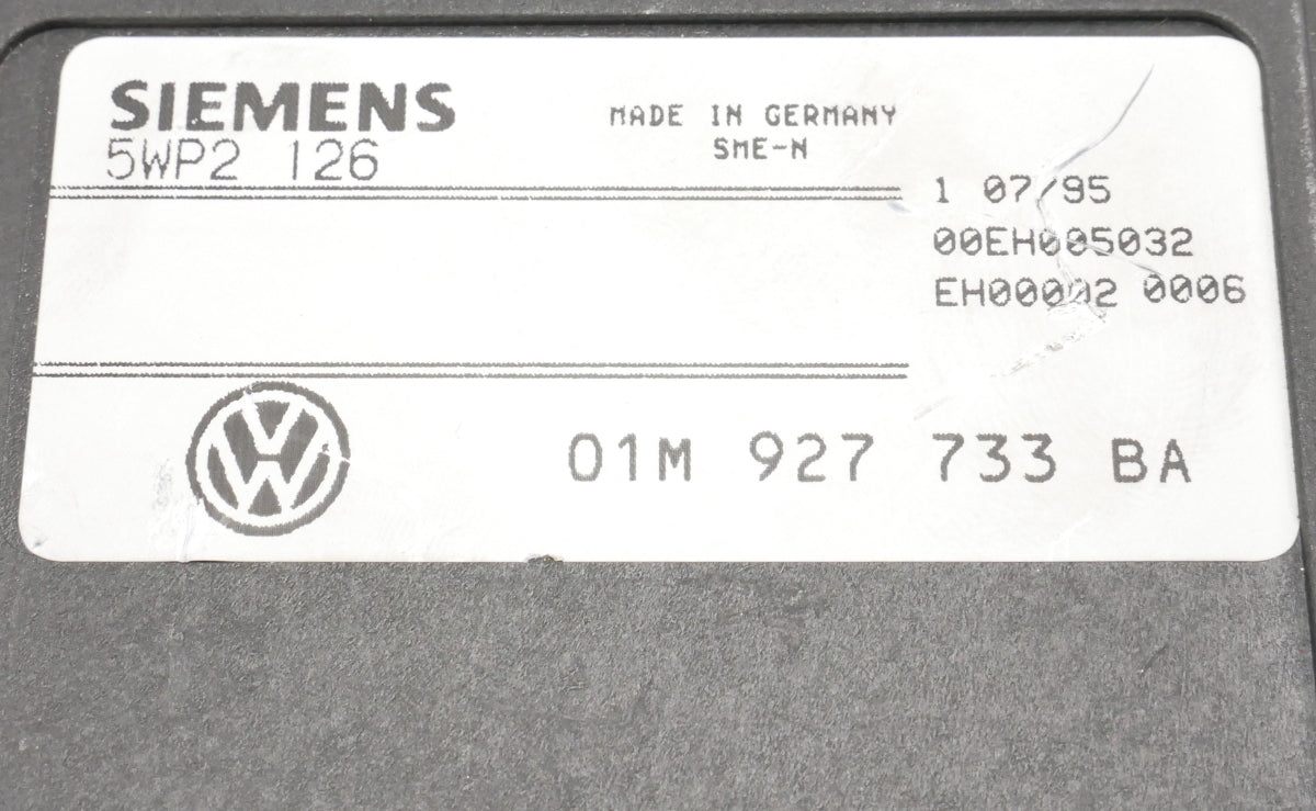 TCM Transmission Computer Module 95-97 VW Jetta Golf MK3 Passat - 01M 927 733 BA