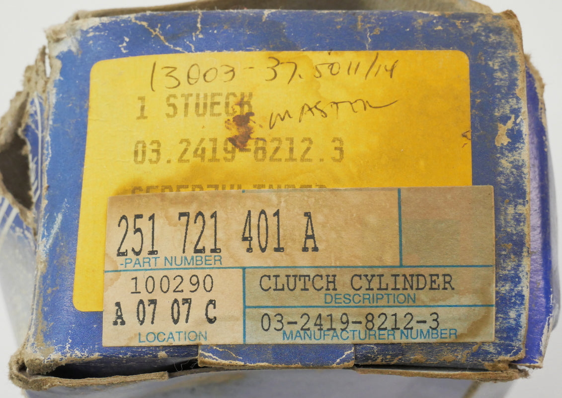 NOS ATE Clutch Master Cylinder 80-91 Vanagon - 251 721 401 A