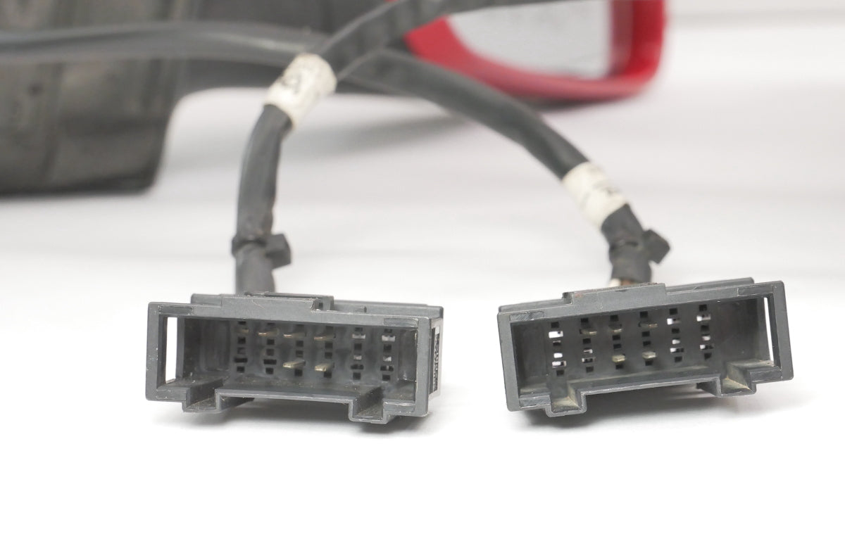 Set Side View Door Exterior Mirrors 99-05 VW Jetta Golf GTI MK4 LY3D Tornado Red