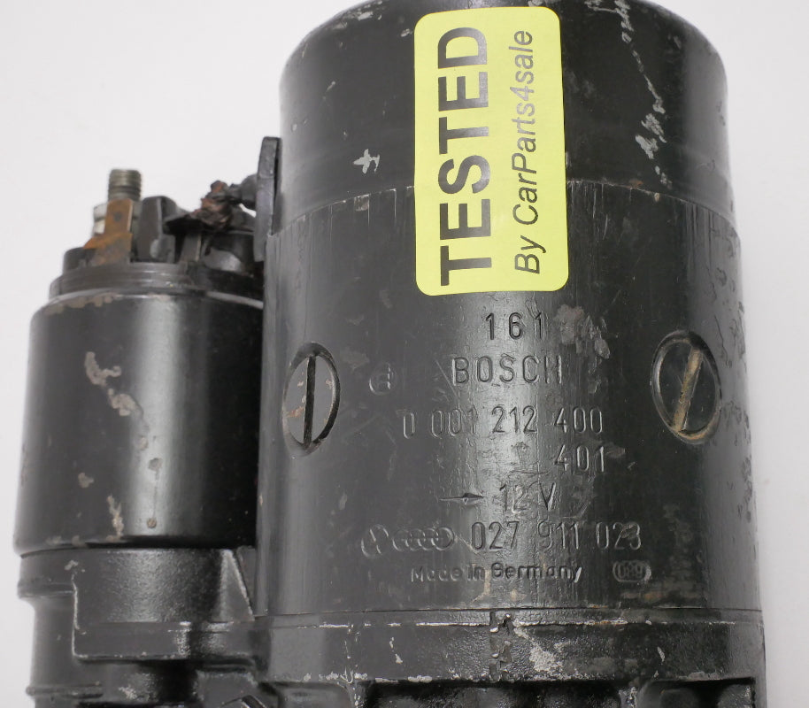 Bosch Starter Motor 85-92 VW Jetta Golf MK2 Cabriolet Automatic - 027 911 023