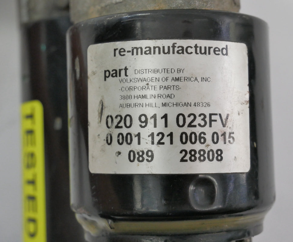 Bosch Starter 93-05 VW Jetta Golf MK3 MK4 Beetle 2.0 1.8T Auto - 020 911 023 FV