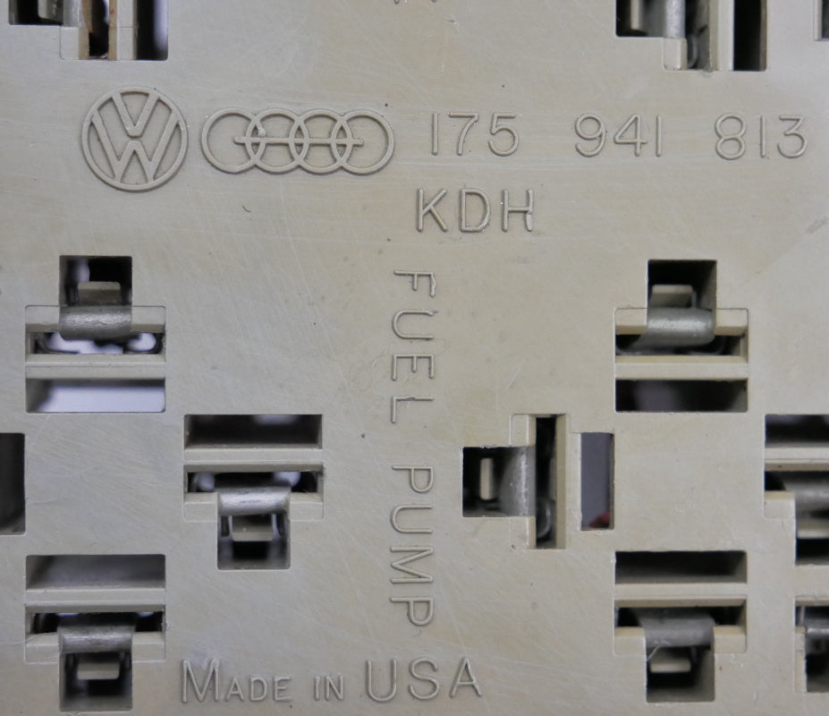 Dash Interior Fuse Box Relay Panel 81-84 VW Rabbit Pickup MK1 OEM - 175 941 813