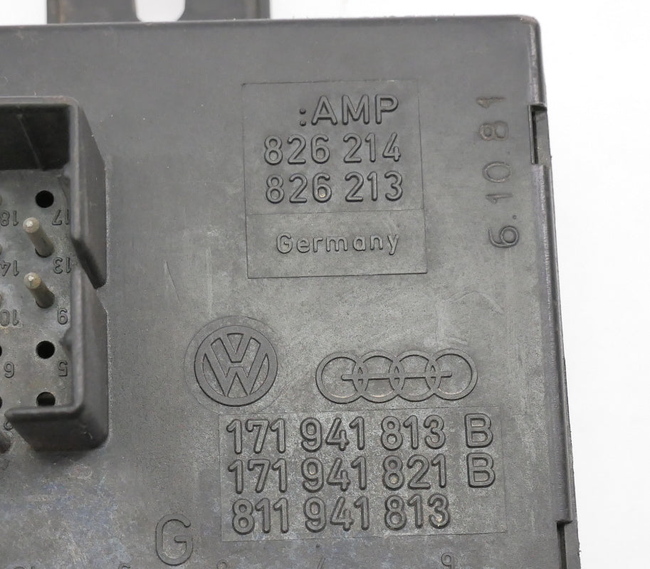 Fuse Box Relay Panel 75-80 VW Rabbit Scirocco Mk1 Dasher Genuine - 171 941 813 B