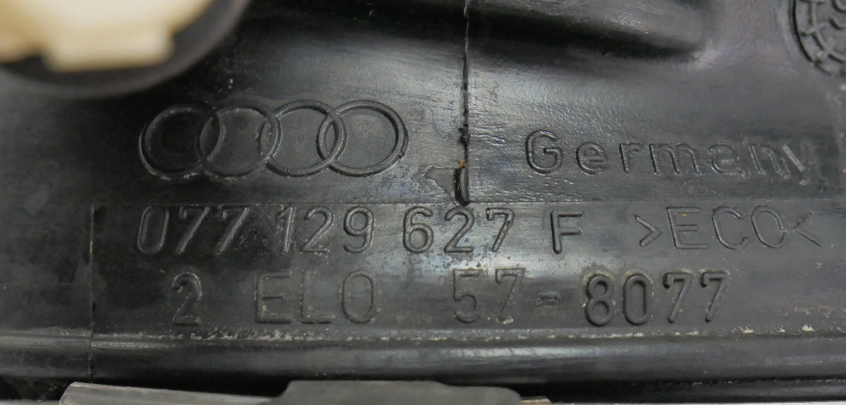 Air Intake Boot Hose Coupler 97-99 Audi A8 4.2 3.7 V8 D2 - OEM - 077 129 627 F