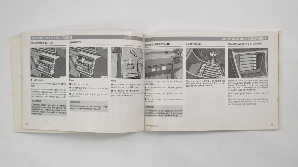 1987 87 Volkswagen VW Jetta MK2 Owners Manual Book - Genuine -