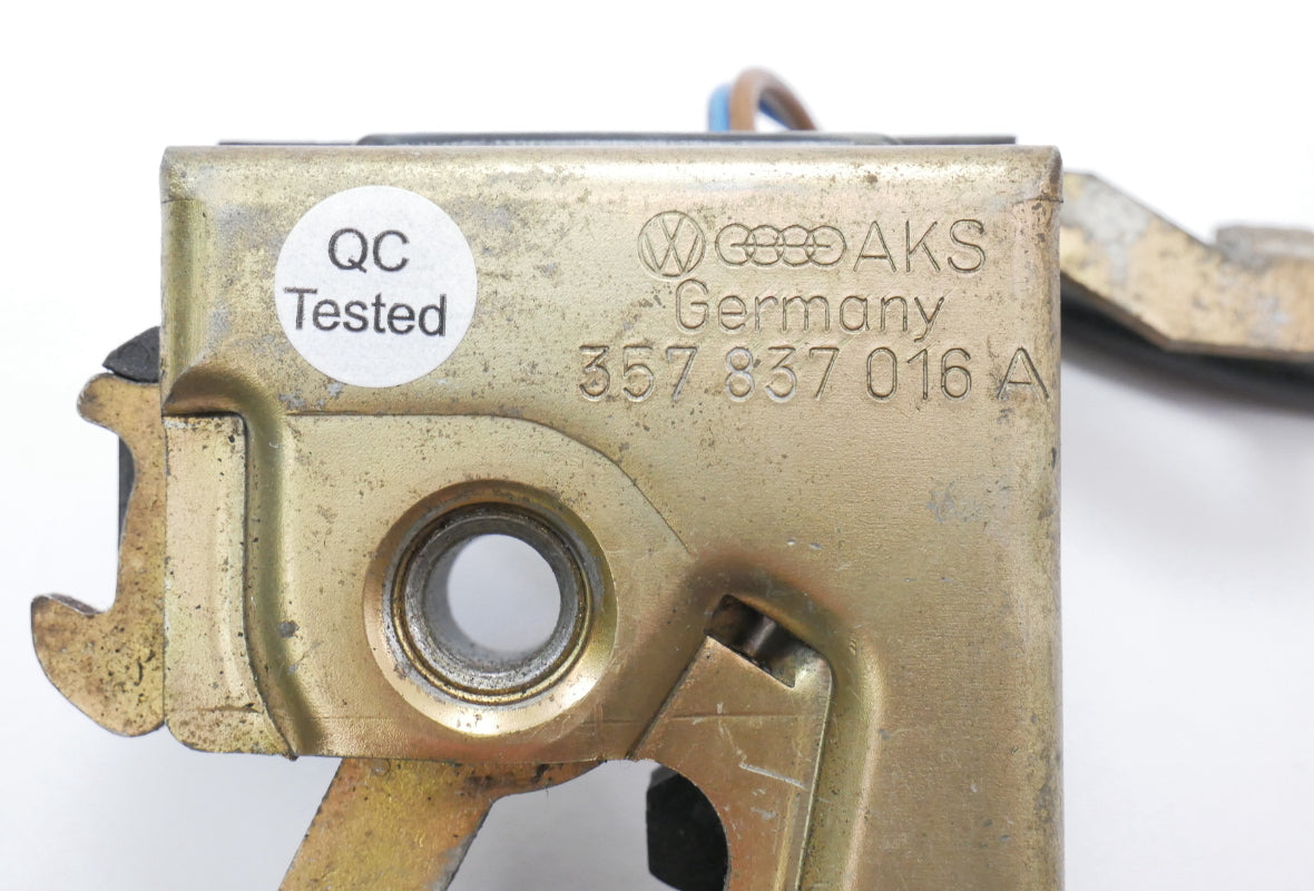 RH Front Door Latch Actuator 90-94 VW Passat B3 - Genuine - 357 837 016 A