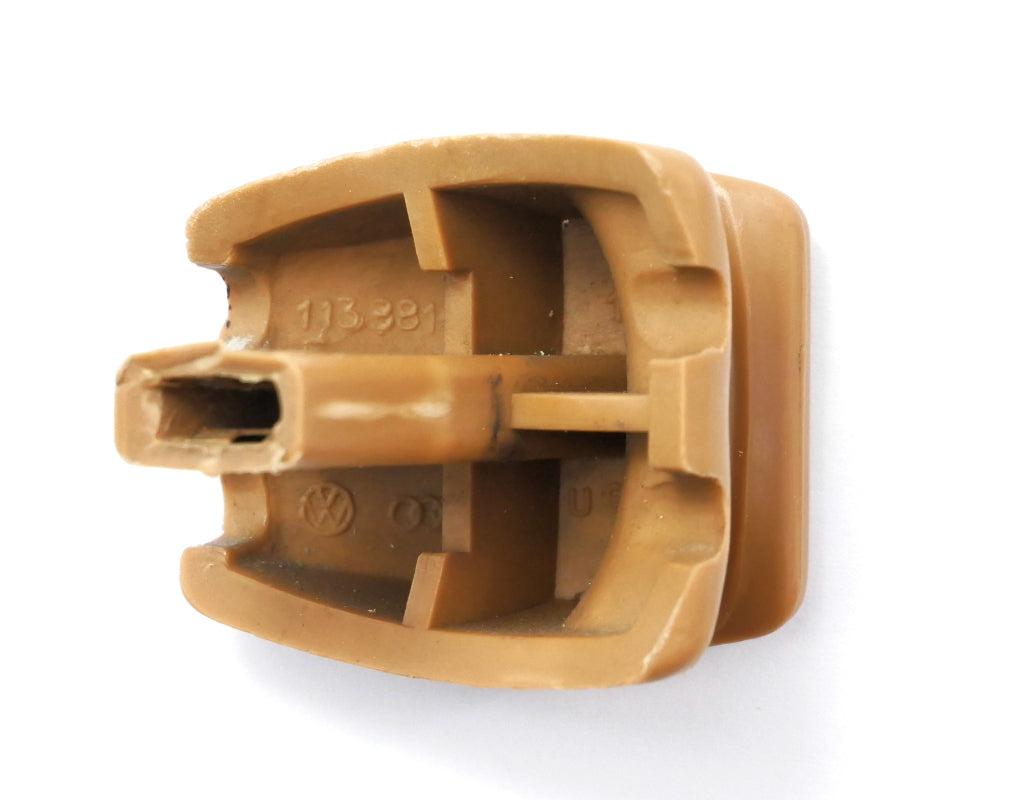 2 Seat Fold Forward Handle Knobs 75-84 VW Jetta Rabbit GTI MK1 Brown 113 881 633