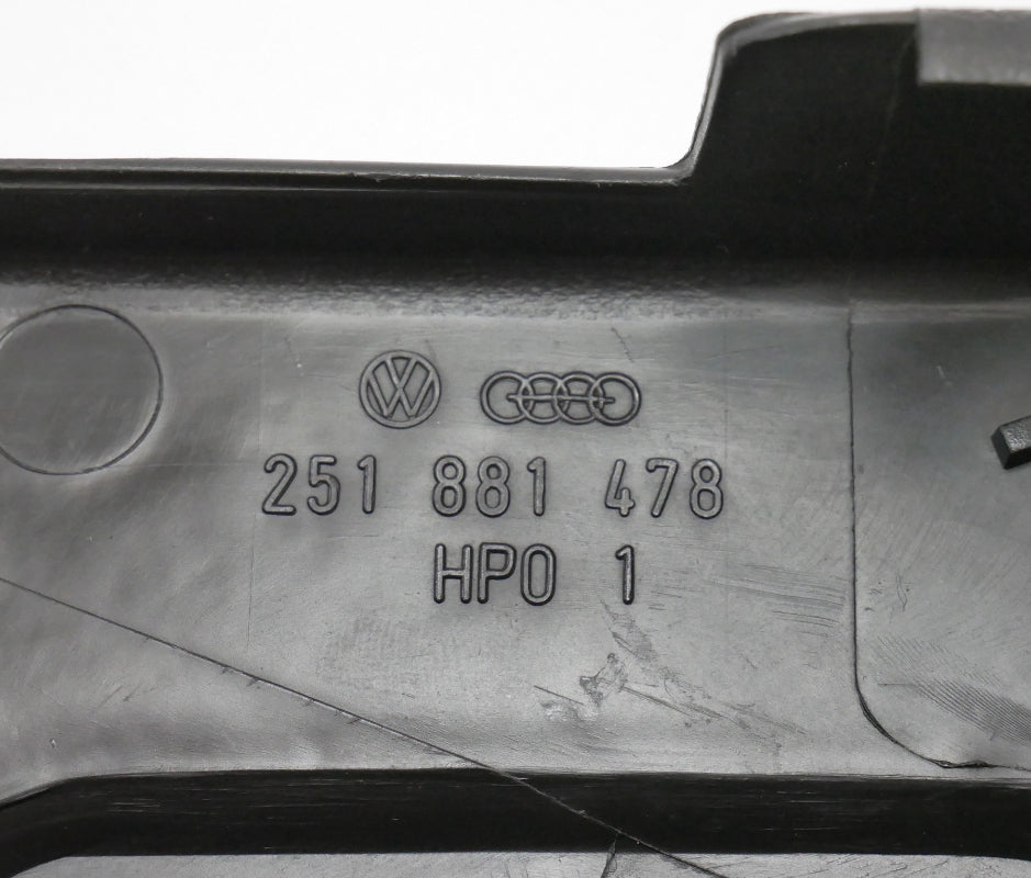 Seat Hinge Trim Cover 80-91 VW Vanagon T3 - Genuine - 221 881 478