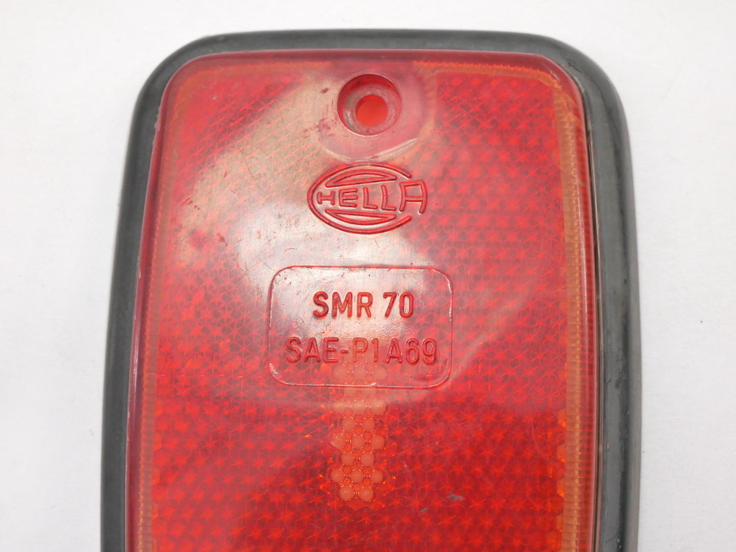 2x Rear Side Lens Light Reflector 70-79 VW Bus Aircooled Hella - 211 945 161
