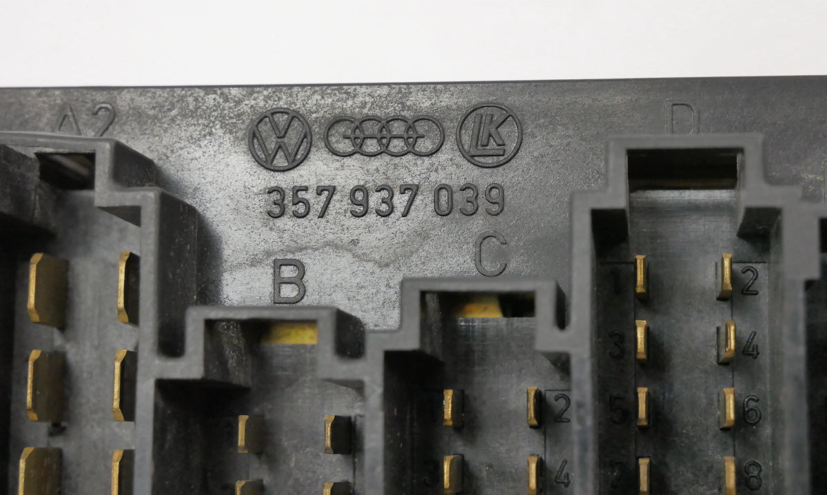 Dash Fuse Box Relay Panel 90-92 VW Corrado G60 - Genuine - 357 937 039