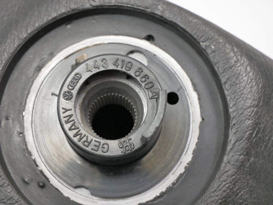 Steering Wheel & Center Horn Pad Button 80-87 Audi 5000 Genuine - 443 419 660 A