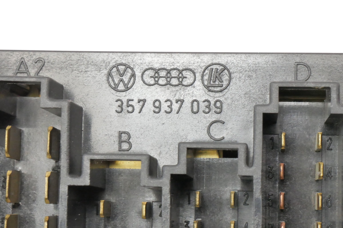 CE2 Fuse Box Panel Block w/ Relays 92-94 VW Passat B3 VR6 Genuine - 357 937 039