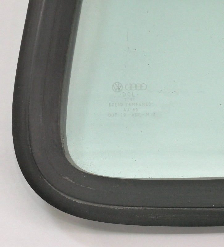 LH Rear Quarter Window Side Glass & Seal 75-84 VW Rabbit GTI Jetta MK1 2 DR OEM