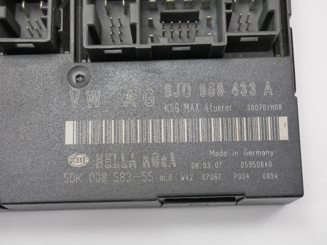 CCM Comfort Control Module 08-09 Audi R8 TT Coupe & Convertible - 8J0 959 433 A