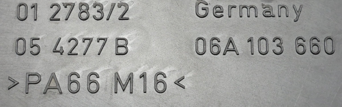 Plastic Oil Pan Cover Protector 99-05 VW Jetta Golf MK4 Beetle OEM - 06A 103 660