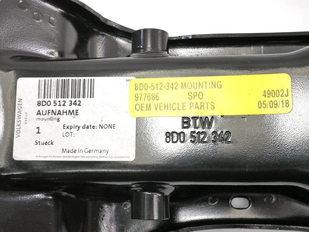NOS RH Rear Upper Shock Spring Mount Housing 96-01 Audi A4 S4 B5 - 8D0 512 342