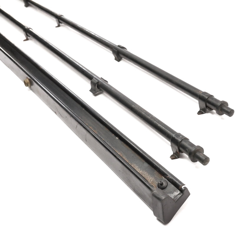 Parcel Shelf Deck Cargo Cover Hardware Bars VW Rabbit Convertible Cabriolet Mk1