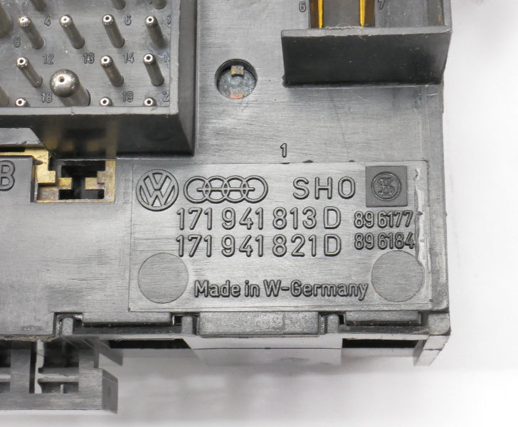 Fuse Box Panel Relay Block VW Jetta Golf MK2 Cabriolet Scirocco - 171 941 813 D