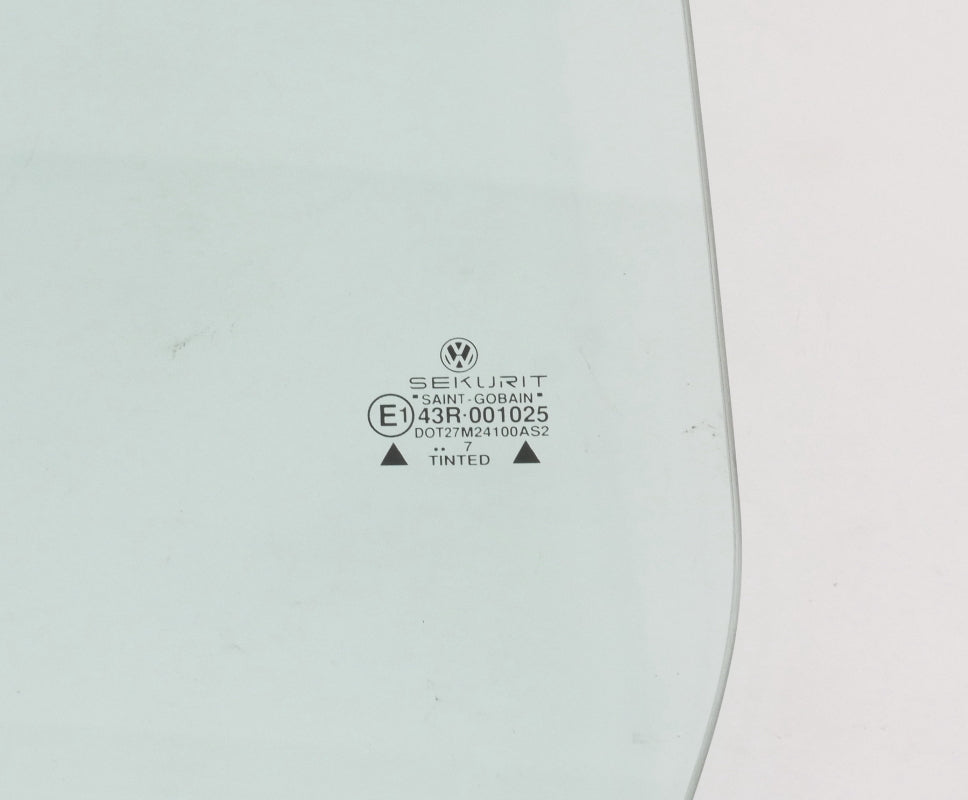 LH Door Window Side Exterior Glass 90-94 VW Corrado G60 SLC - Genuine