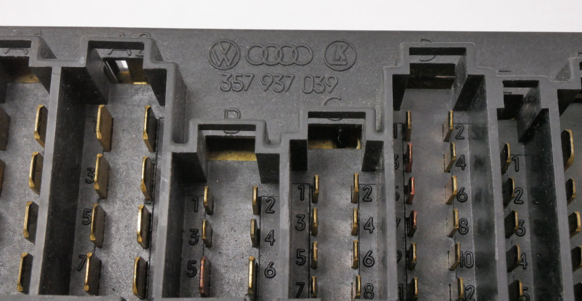 CE2 Fuse Box Panel Block & Relays 93-99 VW Jetta Golf GTI Cabrio MK3 357 937 039