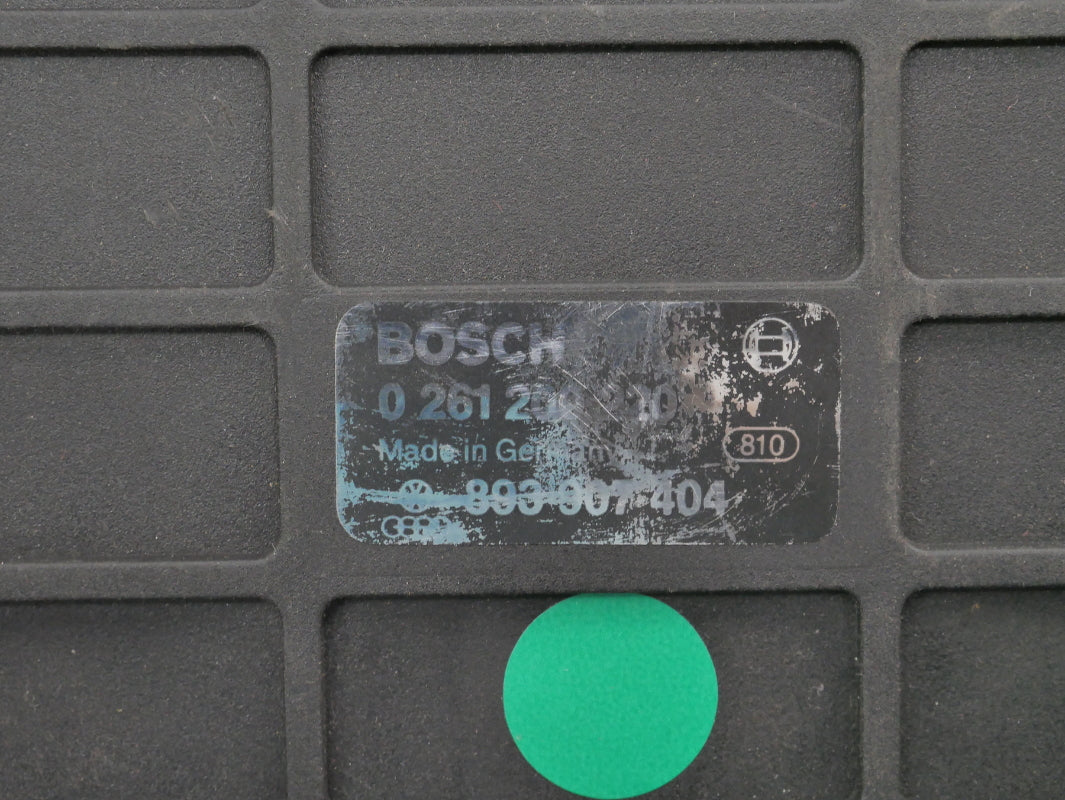 ECU ECM Engine Computer 88-90 Audi 80 / 90 2.0 FWD - Genuine OEM - 893 907 404