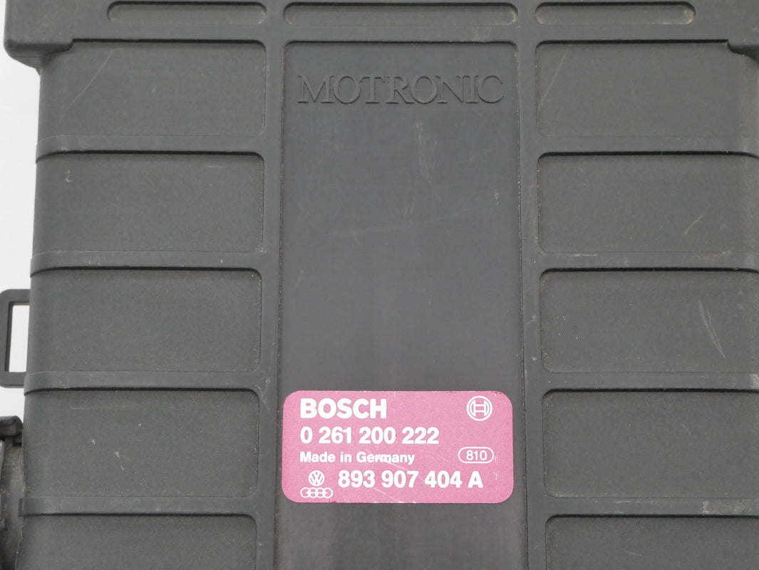 ECU ECM Engine Computer 90-92 VW Passat B3 Jetta GTI MK2 16v - 893 907 404 A