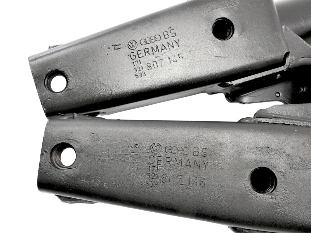 2x Front Bumper Mount Bracket Supports 82-88 VW Scirocco Mk2 - 533 807 145 / 146